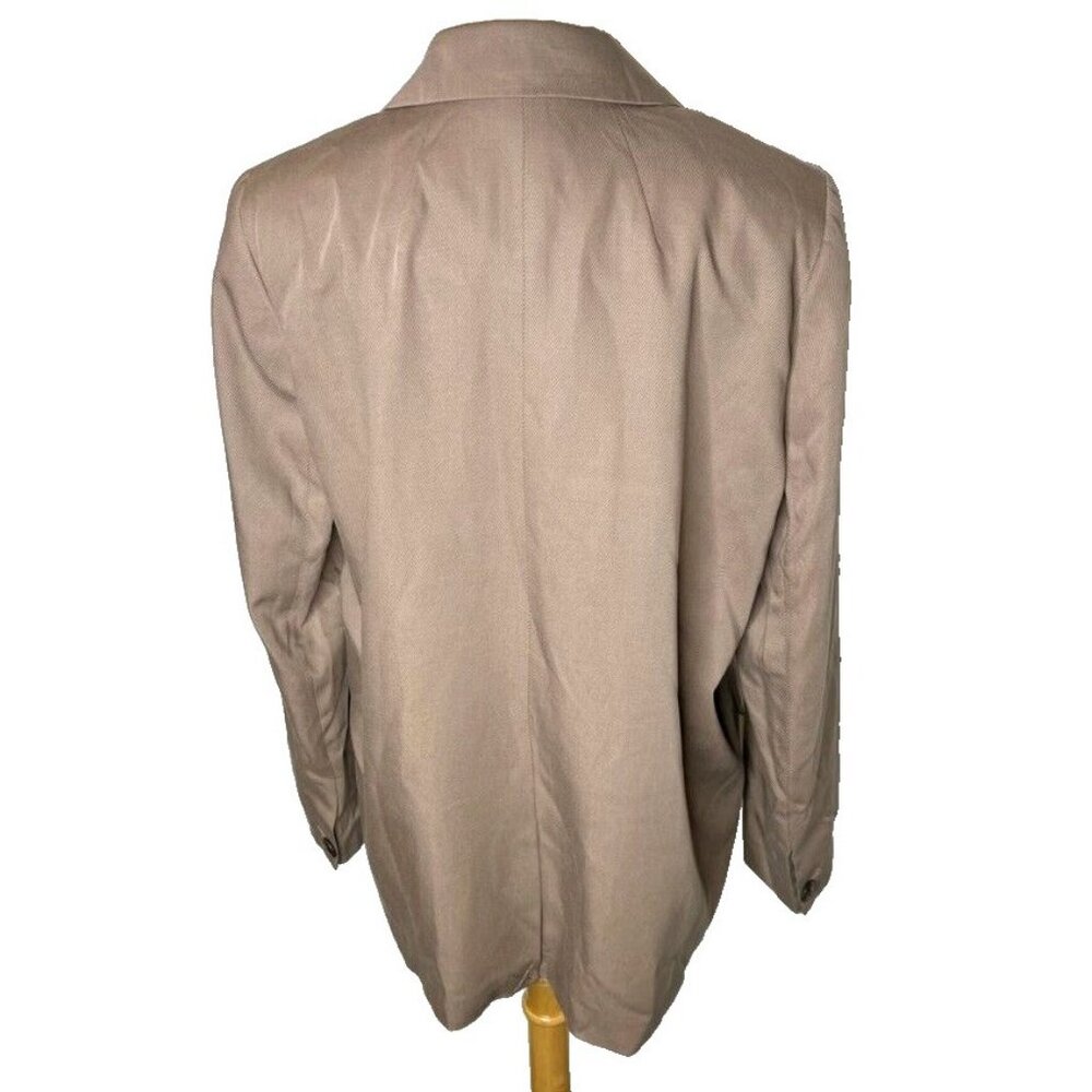 Madewell Womens $178 Drapeweave Caldwell Double-Breasted Blazer Brown XS NH328 - Picture 4 of 6